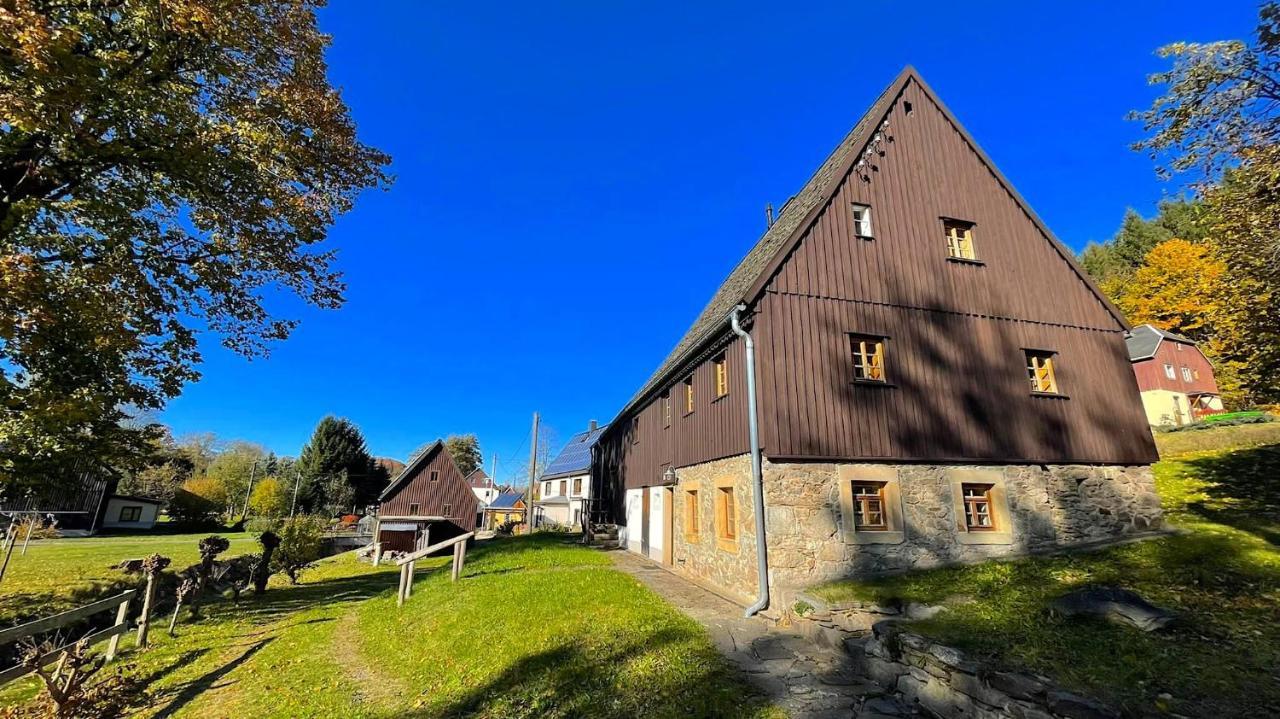 Lichtenberg/Erzgebirge Wildbachidylle 빌라 외부 사진